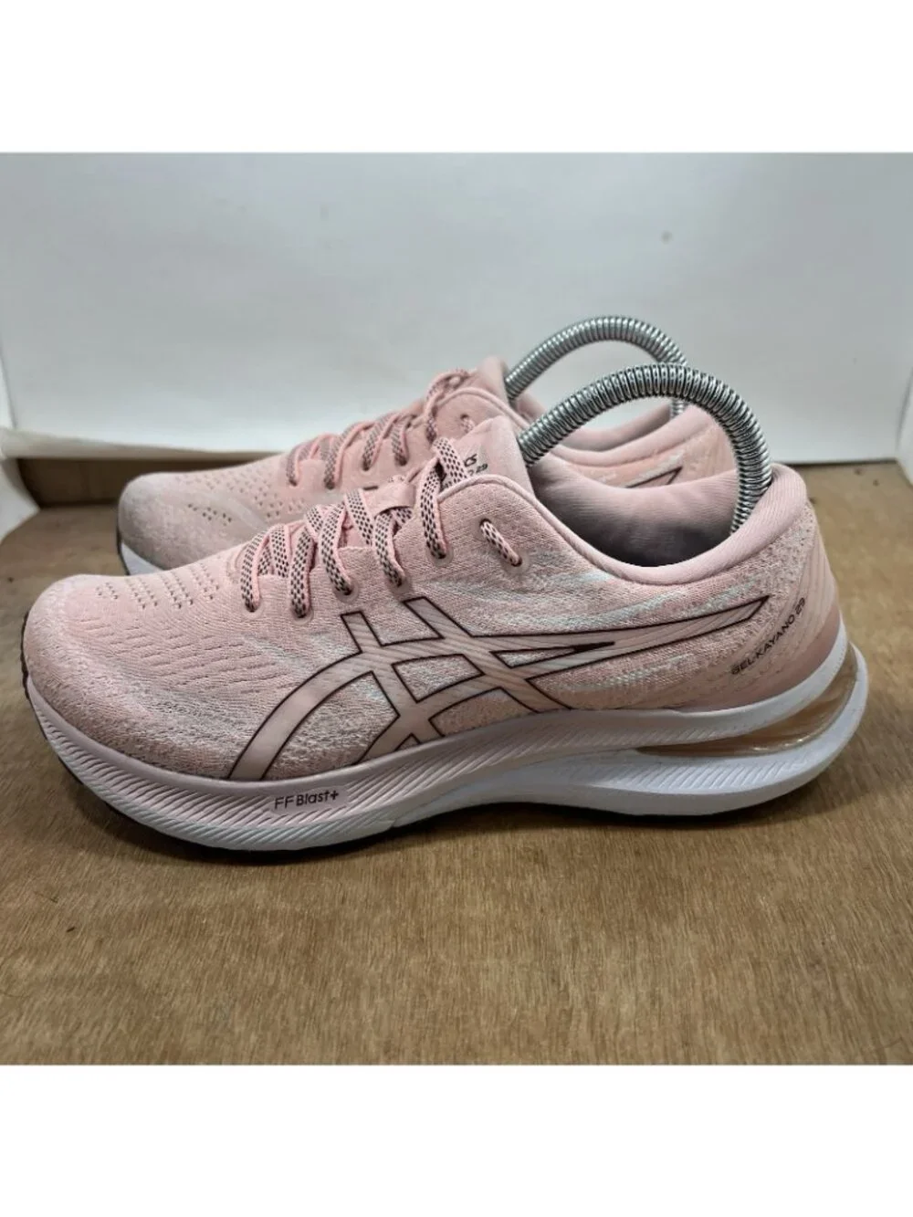 Asics Pink Athletic Running Shoes